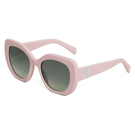 celine pink triomphe sunglasses|Celine usa official website.